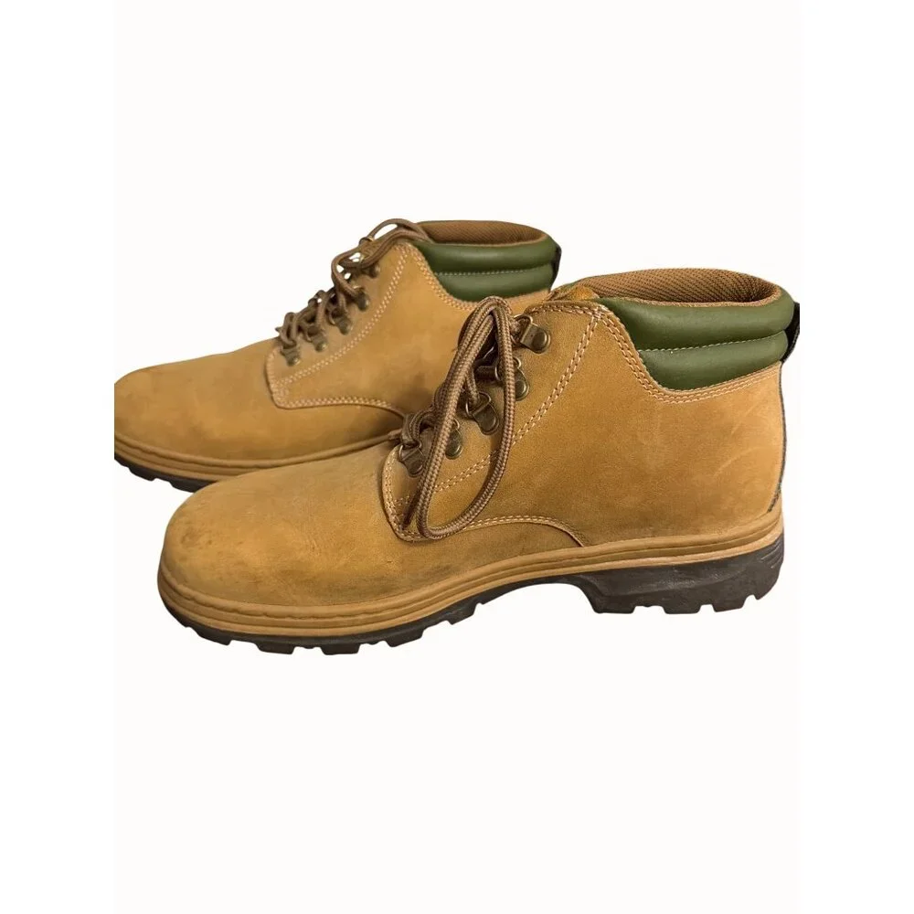 Eddie Bauer Mens Weldon Tan Leather‎ Boots Size 11 Medium